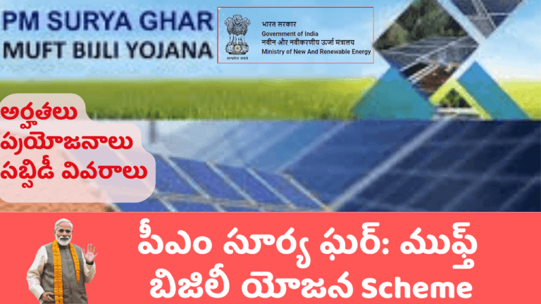అర్హతలు ప్రయోజనాలు సబ్సిడీ వివరాలు