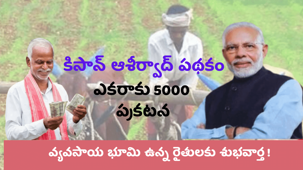 Kisan Ashirwad Scheme 2024 Telugu